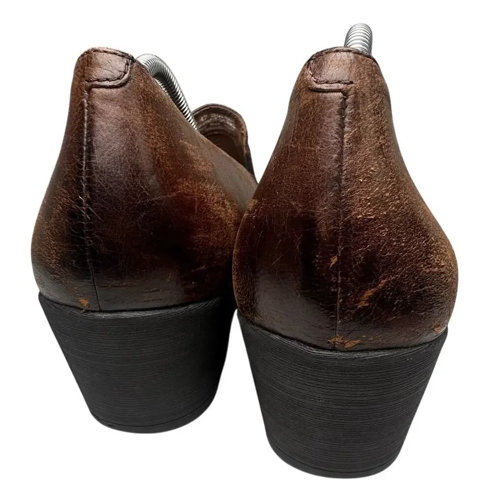 Dansko Robin Brown Leather Pumps Women Sz 42 US Sz 11 Career Minimalist Comfort - Picture 12 of 16